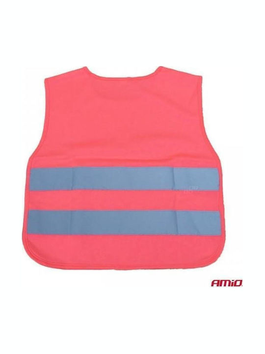 AMiO Vesta De Lucru Cu Benzi Reflectorizante Galben