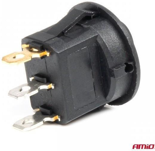 AMiO Comutator On/Off auto 12V Universal Albastru