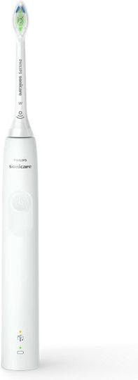 Philips Ηλεκτρική Οδοντόβουρτσα με Αισθητήρα Πίεσης και Θήκη Ταξιδίου HX3681/33 Λευκή