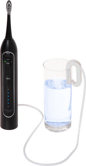 Adler Electric Toothbrush with Travel Case Black