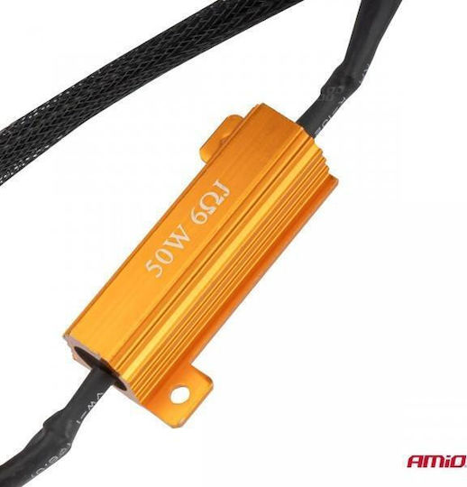 AMiO CAN bus Car Fault Indicator Canceller for Bulb H7 50W 12V 6ohm 1pcs