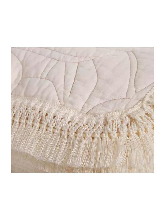 Nef-Nef Homeware Jamal Κουβερλί Υπέρδιπλο Ecru 240x230cm