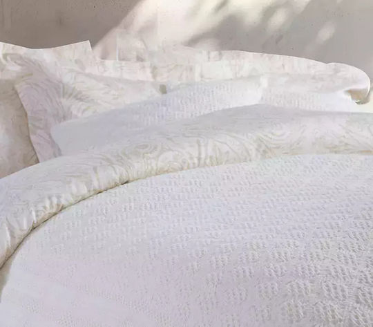 Nef-Nef Homeware Ventora Υπέρδιπλη 230x250εκ. Ecru Nef-Nef Homeware Ventora Υπέρδιπλη 230x250εκ. Ecru