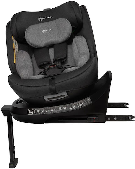 AppeKids Καθισματάκι Αυτοκινήτου i-Size με Isofix Γκρι 0-36 kg