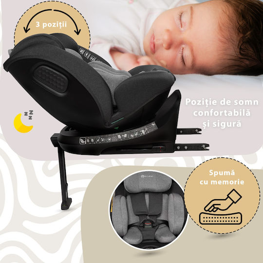 AppeKids Καθισματάκι Αυτοκινήτου i-Size με Isofix Γκρι 0-36 kg