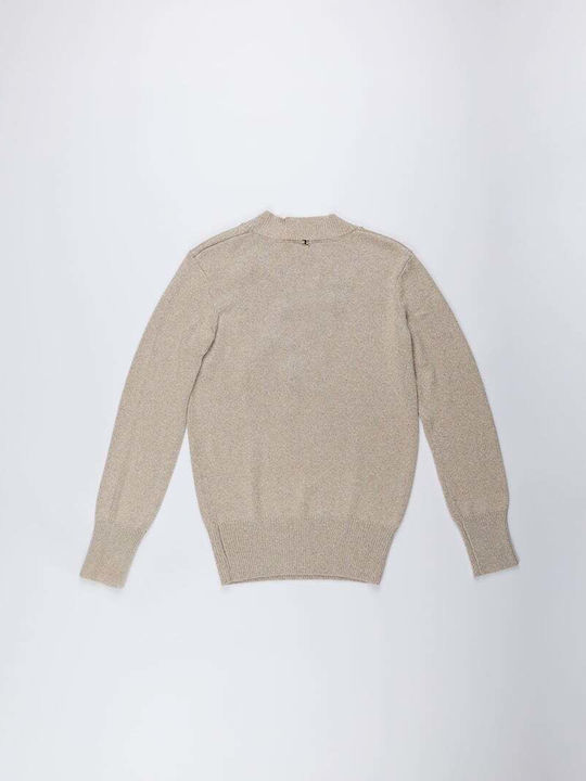 Damen Pullover Gold