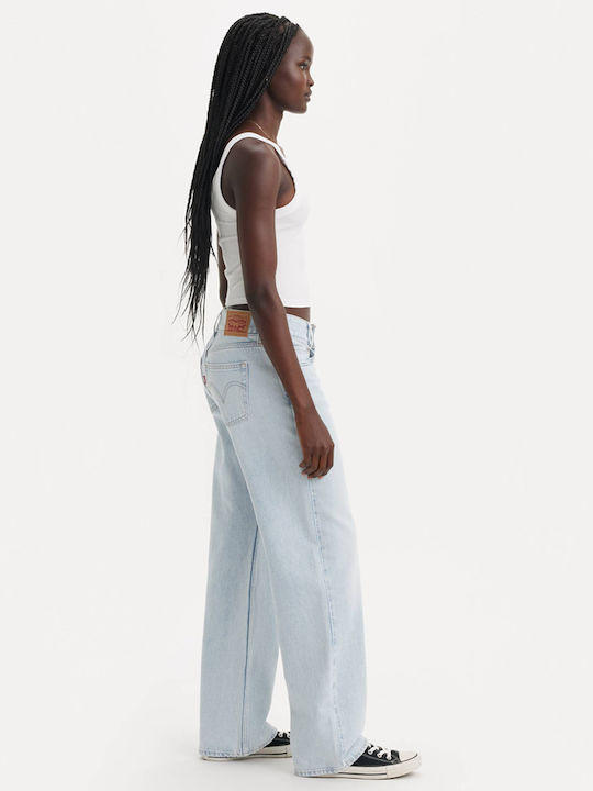 501® Low Waist Women's Jean Trousers in Loose Fit Light Blue