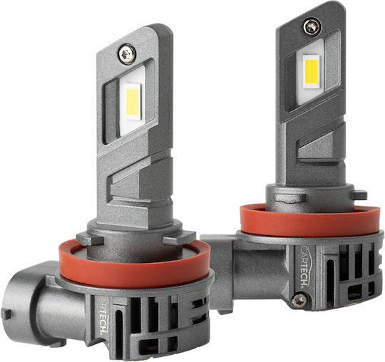 Cartech Λάμπα Αυτοκινήτου H11 Canbus LED 6500K Ψυχρό Λευκό 50W