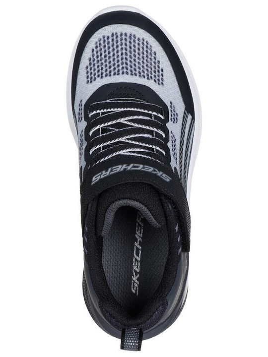 Microspec Max Kinder Sneakers mit Klettverschluss Schwarz