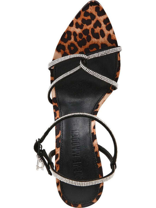 Fabric Sandals Brown