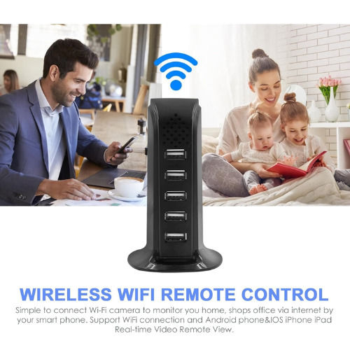 Hidden Camera Monkaim WiFi 1080p with Memory Card Slot and Motion Detector
