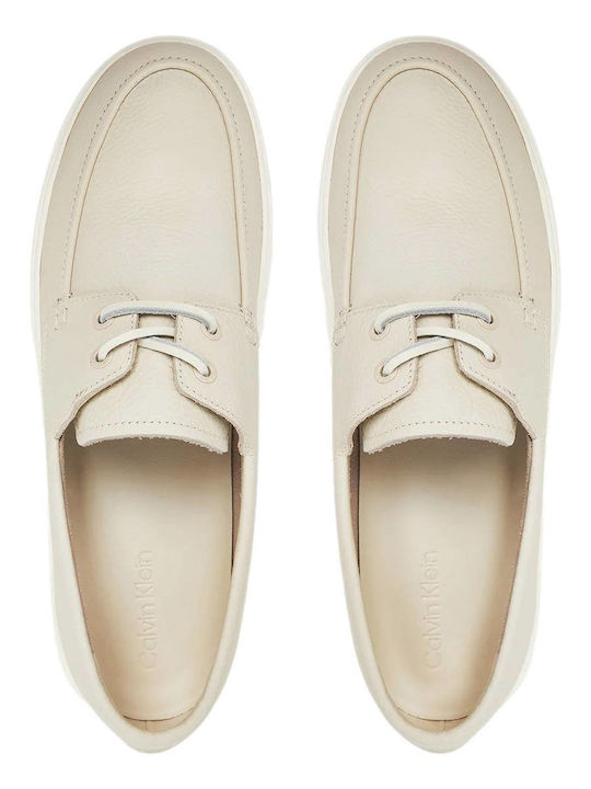 Mocasini barbati in Bej Culori
