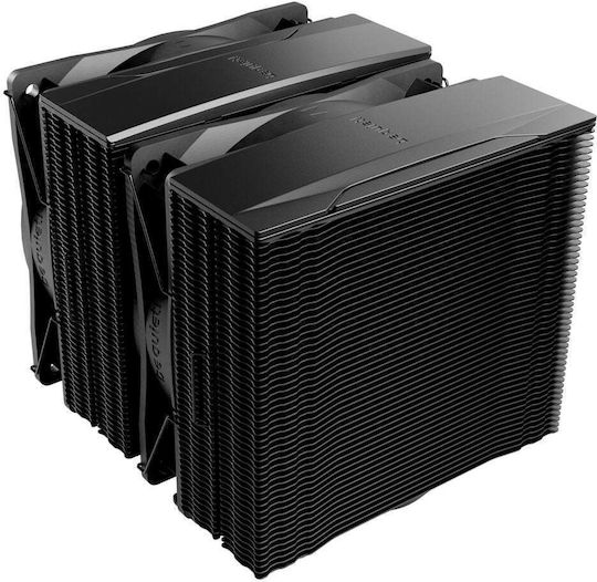 Be Quiet Pure Rock Pro 3 Ψύκτρα Επεξεργαστή Διπλού Ανεμιστήρα για Socket AM4/AM5/1200/115x/1700