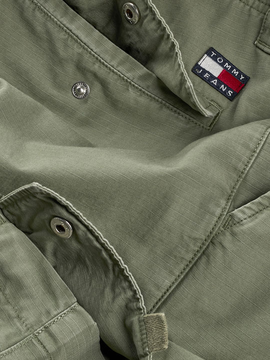 Pantaloni Bărbați Cargo Relaxed Fit Kaki