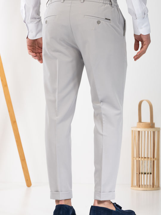 Παντελόνι Ελαστικό σε Slim Εφαρμογή Grey