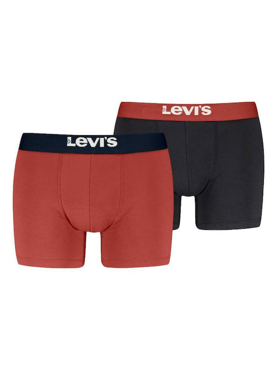 Basic Men's Boxers Terracotta 2Pack
