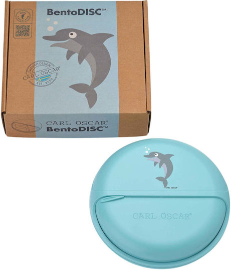 Carl Oscar Plastic Kids' Food Container Blue