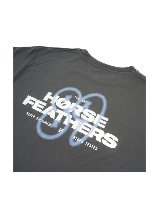 Horsefeathers Short Sleeves Cycling Jersey Gray