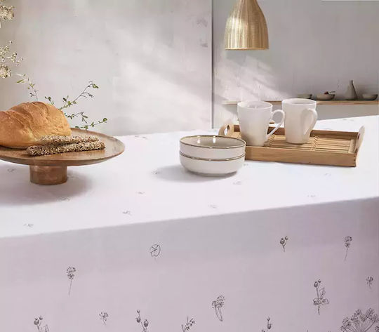 Nef-Nef Homeware Τραπεζομάντηλο Claris Εκρού 140x240εκ.