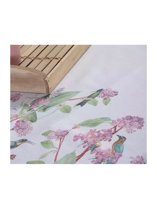 Nef-Nef Homeware Τραπεζομάντηλο Βαμβακερό Dream On Εκρού 140x180εκ.