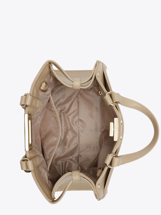 Handles Women's Bag Shoulder Beige