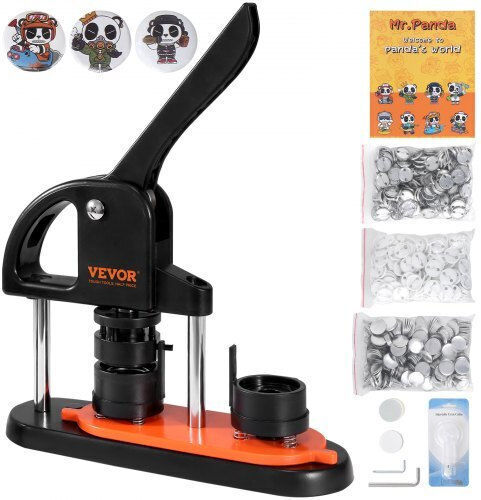 Μηχανή Κατασκευής Κουμπιών Vevor 32mm 500 Τεμάχια Κόφτη Slkxzj32mm500jrfvv0