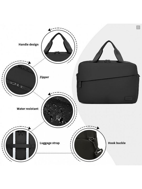 Miss Lulu Shoulder / Handheld Bag for Laptop Black TVK2444-BK