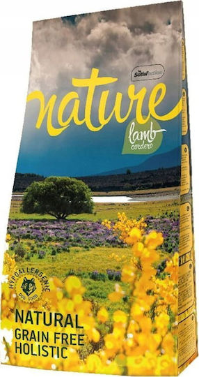 Nature 12kg Dry Food for Dogs Grain-Free with Lamb