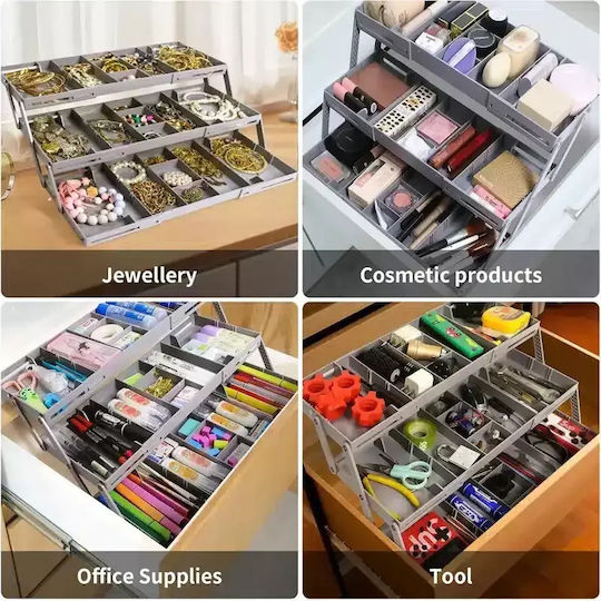 Desktop Drawer Gray
