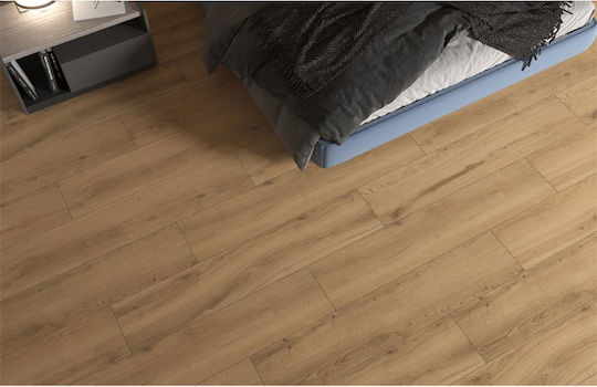Keratile Set Plastikboden mit 1 Fliesen 10mm Brown