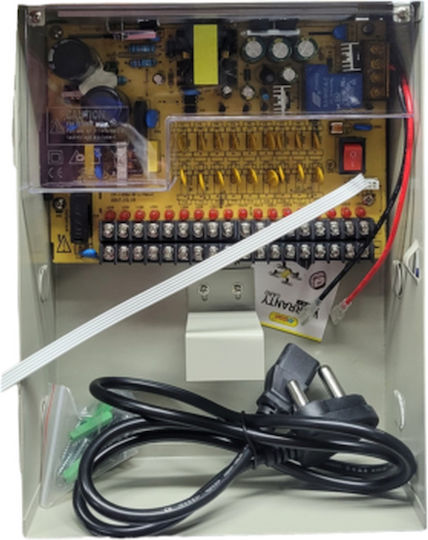 Andowl Τροφοδοτικό Συστημάτων CCTV QUP1220