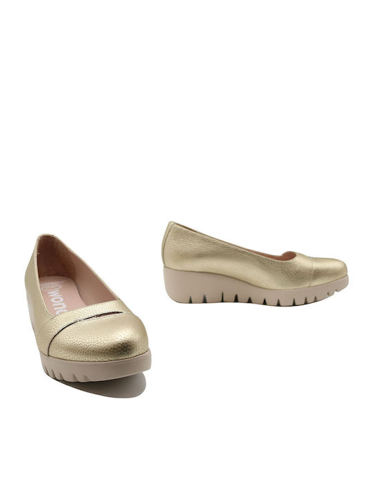 Women's Platform Shoes Gold