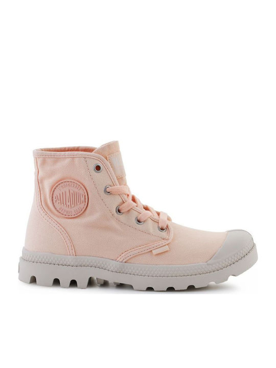 Stiefeletten Damen Rosa