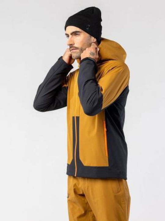 Scott 420888SCT_BLC_BRBR Ανδρικό Μπουφάν Soft Shell για Σκι & Snowboard Καφέ