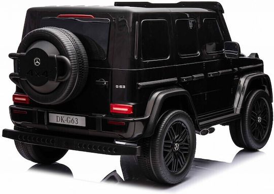 Kinder Auto Doppelsitzer mit Fernbedienung Lizensiert Bo Mercedes-benz G63 4×4 24 Volt Schwarz
