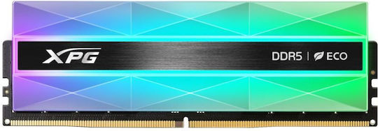 Adata XPG Lancer Neon RGB 32GB DDR5 RAM с 2 модула (2x16GB) и Скорост 6400 за Настолен Компютър