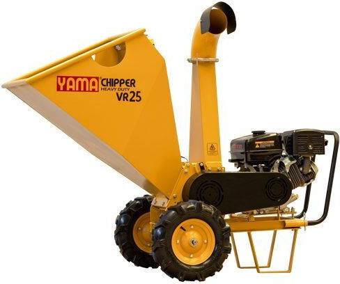Yamastik Yamachipper Astschredder Benzin mit Motor Loncin Boden