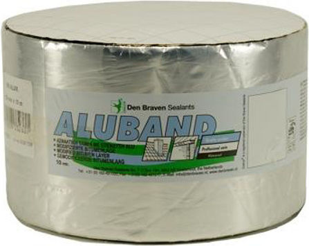 Bostik Den Braven Silver Bituminous Tape with Aluminum Coating 02-1246