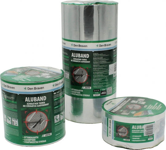 Bostik Den Braven Aluband Silver Bituminous Tape with Aluminum Coating 200009