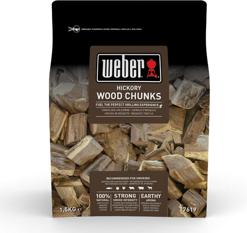Weber Walnut BBQ Smoking Chunks 1.5kg 1pcs
