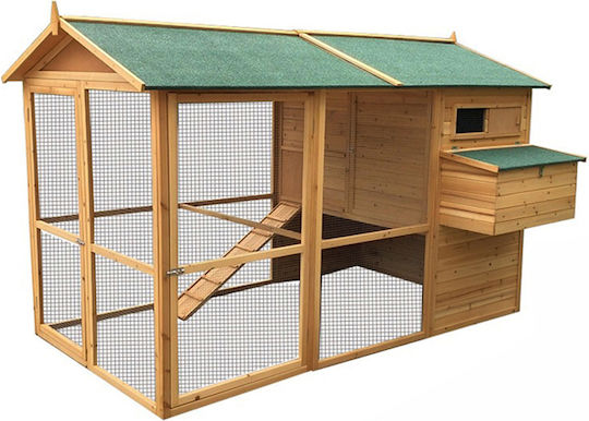 Geflügelstall Hölzernes L2.7 x B1.8 x H1.65m.