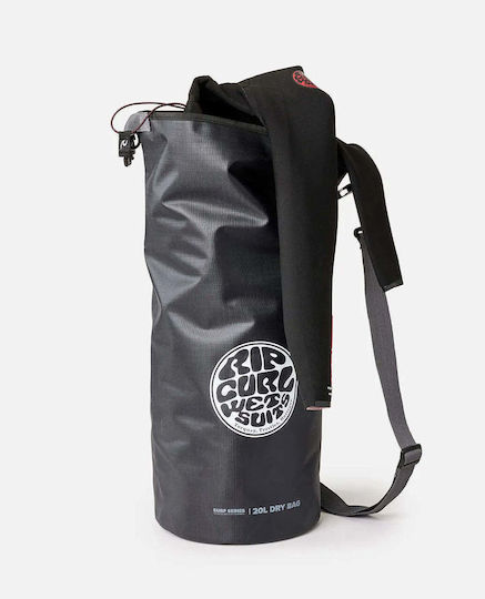 Rip Curl Surf Series Στεγανός Σάκος Ώμου 20lt Μαύρος
