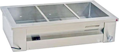 Inomak Commercial Electric Bain Marie 2xGN2/1 2kW