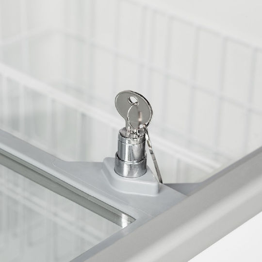Καταψύκτης Ίσια Συρόμενα Κρύσταλλα 1010x630x892mm Ic301sc
