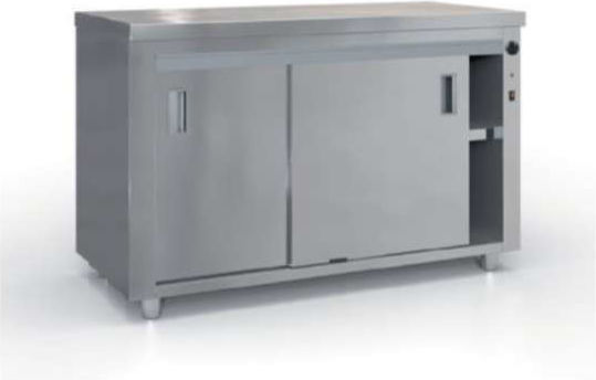 Inox Dobros ER.TH.110 Θερμοερμάριo Π110xΒ70xΥ87εκ.