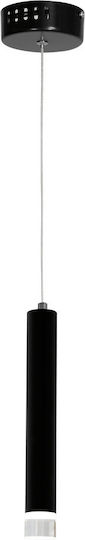 Eko Light Carbon Κρεμαστό Φωτιστικό Μαύρο LED