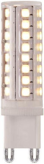 Eurolamp Λάμπα LED 5W για Ντουί G9 Ψυχρό Λευκό 580lm