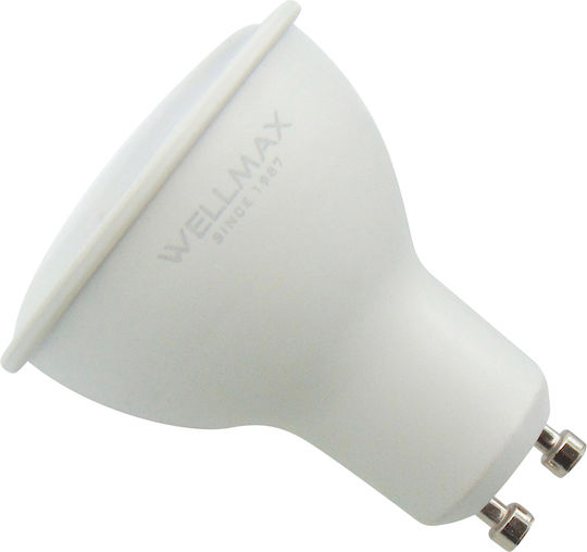 Wellmax LED Bulb 7W for Socket GU10 and Shape MR16 Cool White 560lm