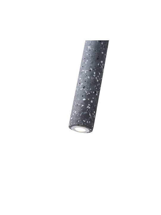 Eurolamp Salpico Pendant Light Black with Socket GU10 4.5x4.5x30cm