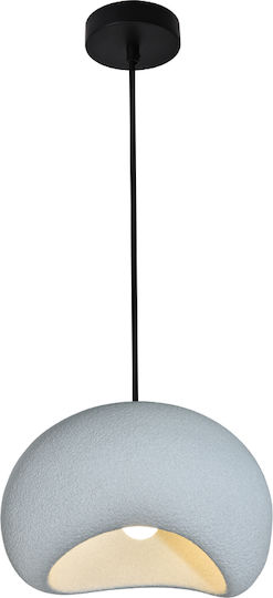Eurolamp Aeonic Lustră Gri cu Dulie E27 34x30x25cm.